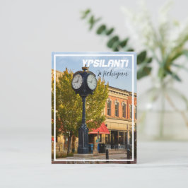 Ypsilanti Michigan Depot Town Briefkaart