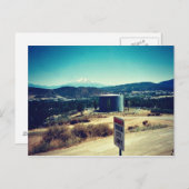 Yreka California Briefkaart (Voorkant / Achterkant)