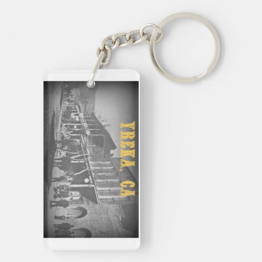 Yreka California Sleutelhanger (achterkant)