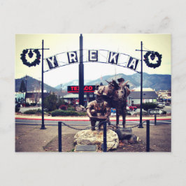 Yreka Miner Statue Briefkaart