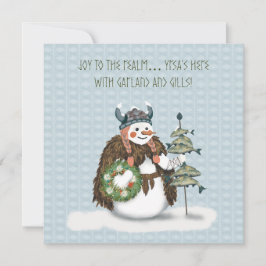 Yrsa’s Tidings – Viking Snowwoman Christmas Card Kaart