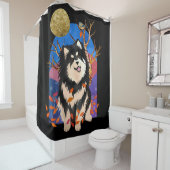 YRSE in AUTUMN - Fins douchegordijn Lapphund (In situ)