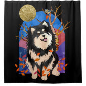 YRSE in AUTUMN - Fins douchegordijn Lapphund (Voorkant)