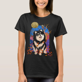YRSE IN AUTUMN - Finse shirten Lapphund DARK T-shirt