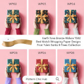 YS02 Aardetoon Brons Elegant Modern Satijnen Lint