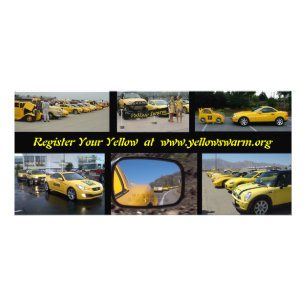 YS-rackkaart Reclamekaart