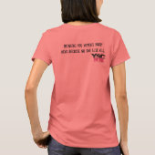 YSC The Girl Tshirt (Achterkant)