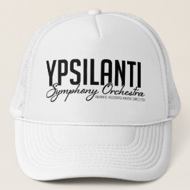 YSO Honkbalhoed Zwart Logo Trucker Pet