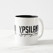 YSO-Mok Tweekleurige Koffiemok (Voorkant rechts)