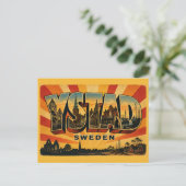 Ystad Zweden, Wallanders Stad Briefkaart (Staand voorkant)
