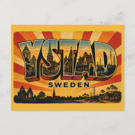 Ystad Zweden, Wallanders Stad Briefkaart