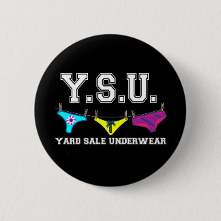 YSU "Clothesline"-pop Ronde Button 5,7 Cm
