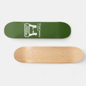 "YT JAIL INMATE" grappige gevangenbewaarneming Persoonlijk Skateboard (Horizontaal)