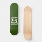 "YT JAIL INMATE" grappige gevangenbewaarneming Persoonlijk Skateboard (Voorkant)