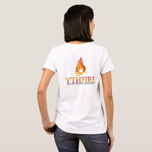 YTHFIRE T-SHIRT Dames (Achterkant volledig)