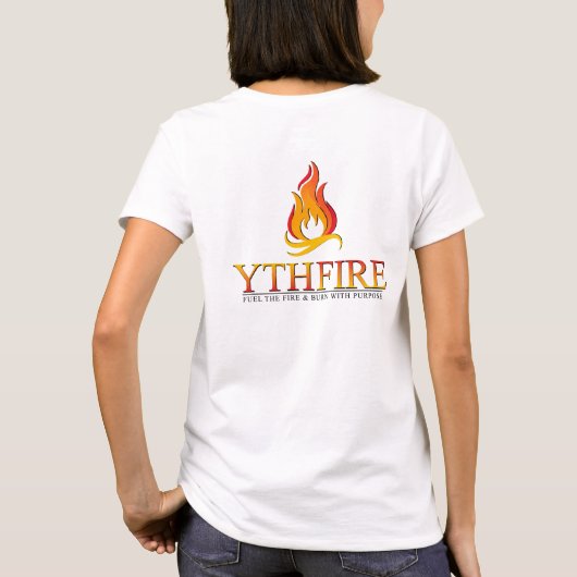 YTHFIRE T-SHIRT Dames (Achterkant)