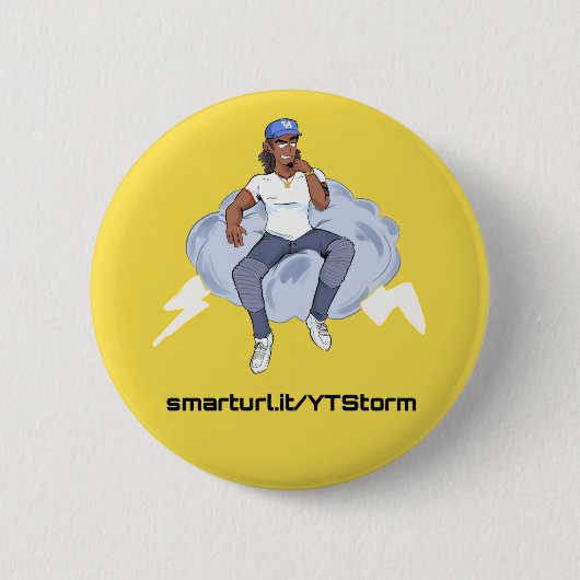 YTS efloW Ronde Button 5,7 Cm (Voorkant)