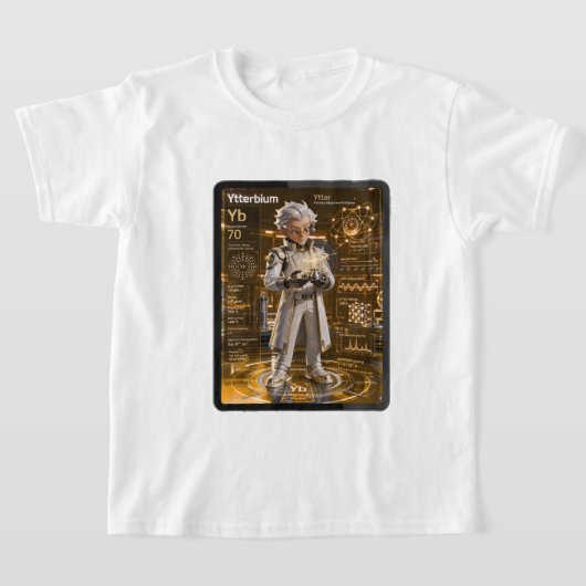 Ytterbium (Yb) – ATOMIVRA™ Collectie T-shirt (Laagn)
