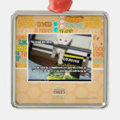 Yu red is een... metalen ornament (Voorkant)