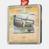 Yu red is een... metalen ornament (Links)