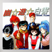 Yu Yu Hakusho Gang Poster (Voorkant)