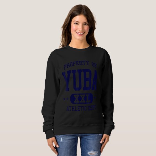 Yuba Retro Athletic Property Dept Trui (Voorkant volledig)