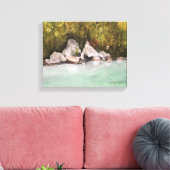YUBA RIVER 1 CANVAS AFDRUK (Insitu (Woonkamer))