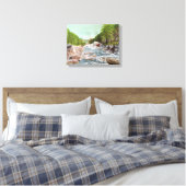 YUBA RIVER 3 CANVAS AFDRUK (Insitu (Slaapkamer))