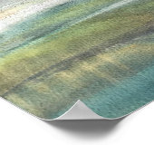 YUBA RIVER, WATERVERF POSTER (Hoek)