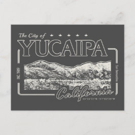 YUCAIPA - SAN BERNARDINO CALIFORNIË BRIEFKAART