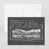 YUCAIPA - SAN BERNARDINO CALIFORNIË BRIEFKAART (Voorkant / Achterkant)