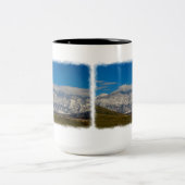 Yucaipa Valley Winter Tweekleurige Koffiemok (Center)