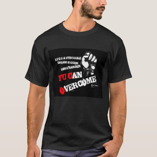 YUCANOVERCOME T-SHIRT (Voorkant)
