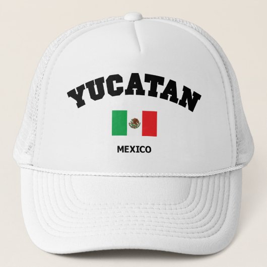 Yucatan Block Trucker Pet (Voorkant)