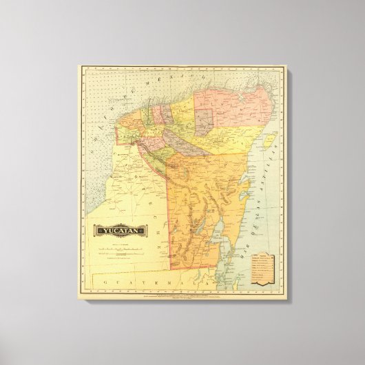Yucatan Canvas Afdruk (Voorkant)