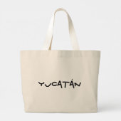 Yucatán Coat of Arms - Mexico Grote Tote Bag (Achterkant)