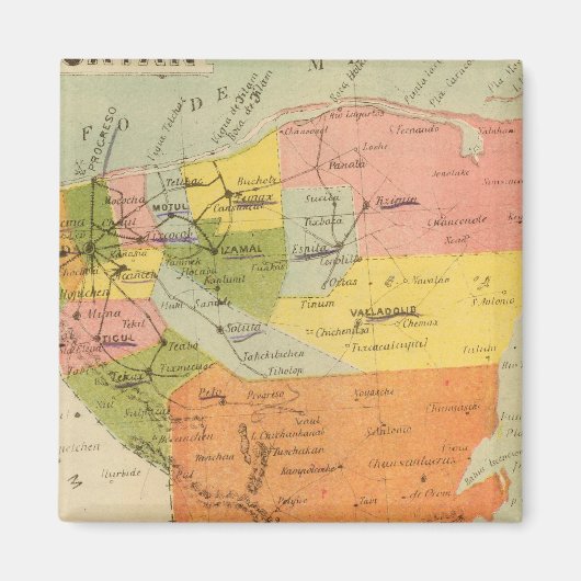 Yucatan, Mexico 2 Magneet (Voorkant)