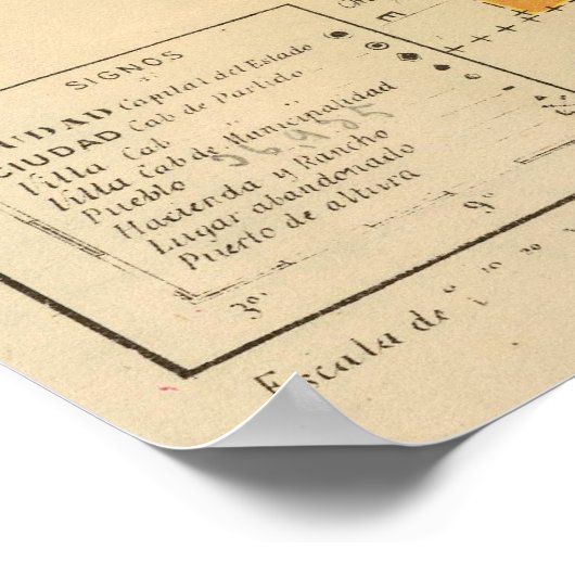 Yucatan, Mexico 2 Poster (Hoek)