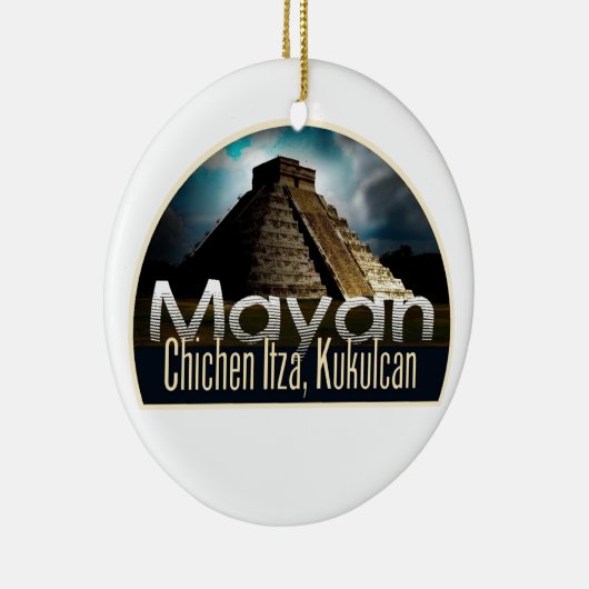 YUCATAN Mexico Keramisch Ornament (Rechts)