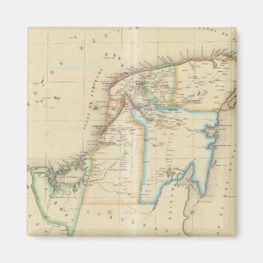 Yucatan, Mexico Magneet (Voorkant)