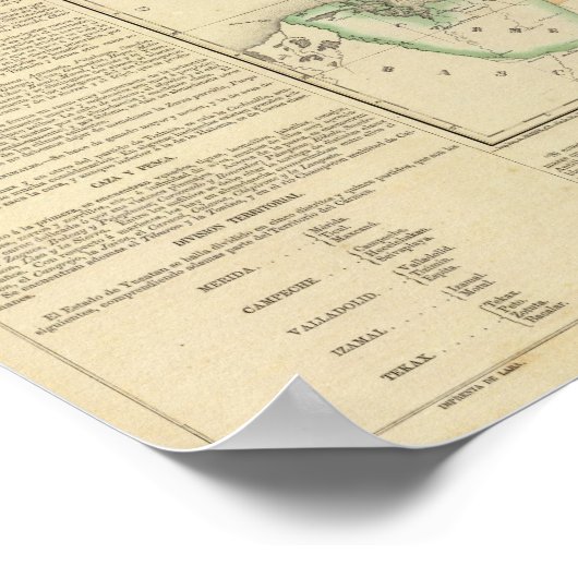 Yucatan, Mexico Poster (Hoek)