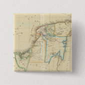 Yucatan, Mexico Vierkante Button 5,1 Cm (Voorkant)