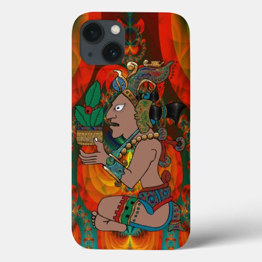 Yucatan Psychedelic Mexicano Visiones Case-Mate iPhone Case (Achterkant)