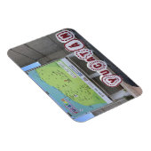 Yucatan Sign and Map, Mexico Photo Magnet Magneet (Rechterzijde)