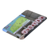 Yucatan Sign and Map, Mexico Photo Magnet Magneet (Linkerzijde)