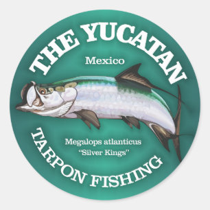 Yucatan (Tarpon) Ronde Sticker