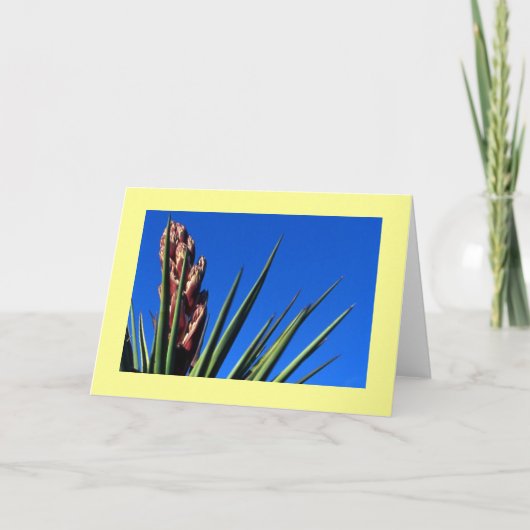 "Yucca #1" Kaart (Voorkant)