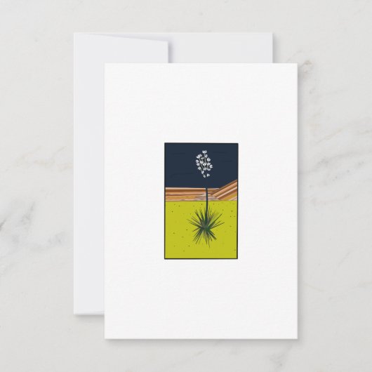 YUCCA BEDANKKAART (Voorkant)