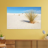 Yucca bij White Sands Canvas Afdruk (Insitu (Woonkamer))