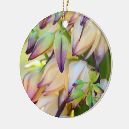 yucca bloemen ornament (Links)
